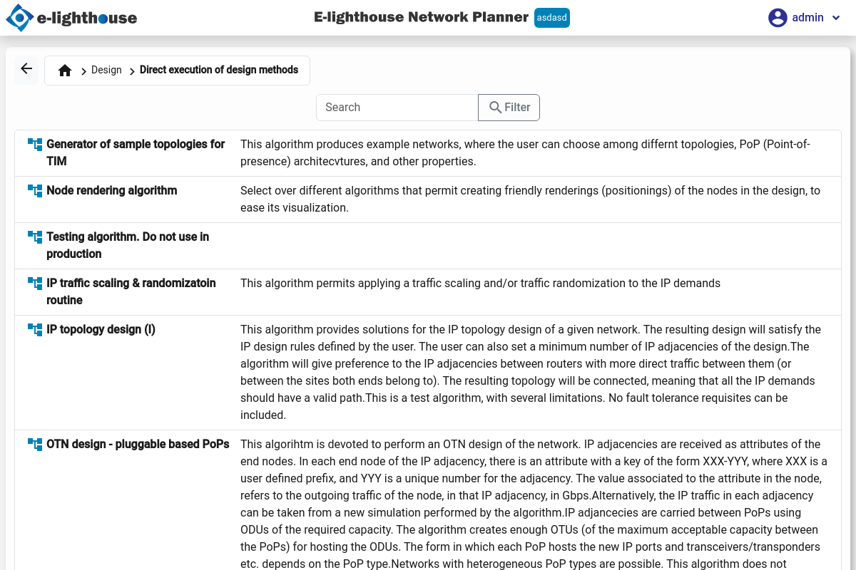 Direct execution of design methods